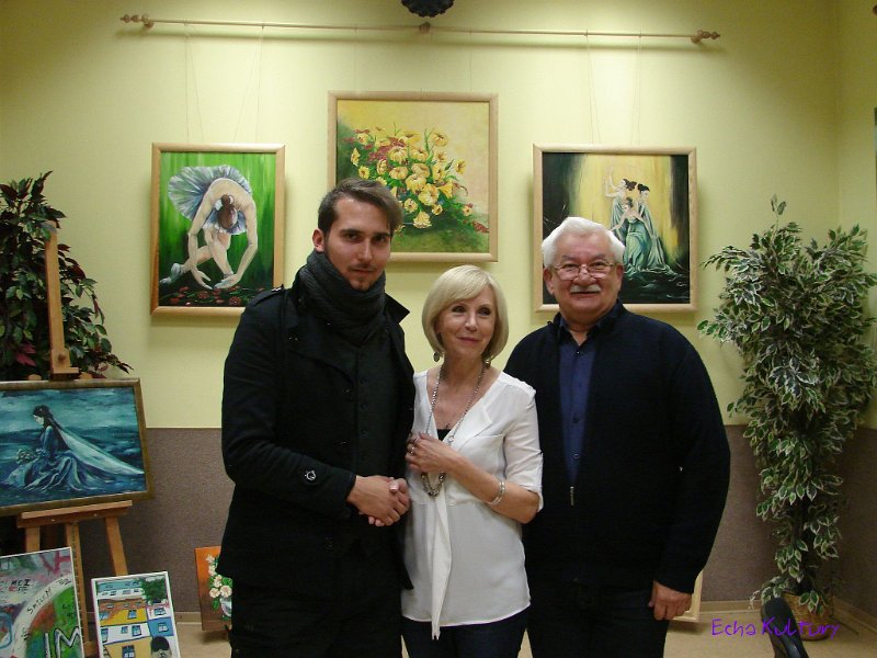Adam Michniewicz, Halina Stanicka i Jerzy Granowski
