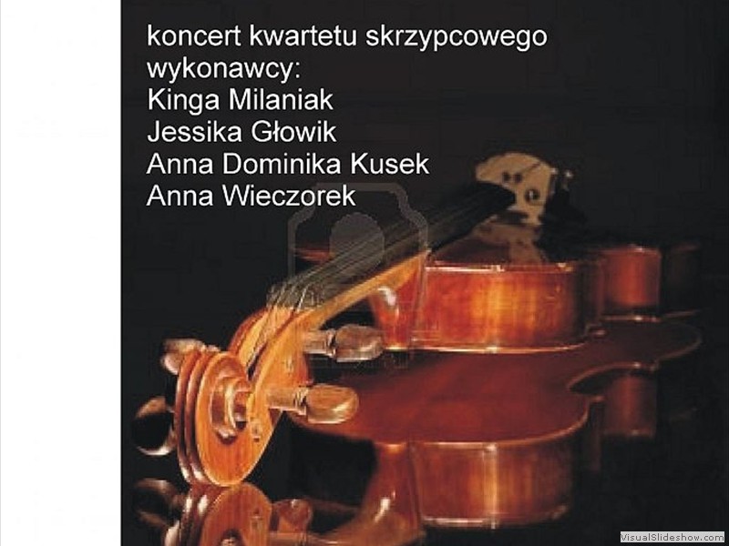 Koncert kwartetu skrzypcowego marzec 2012